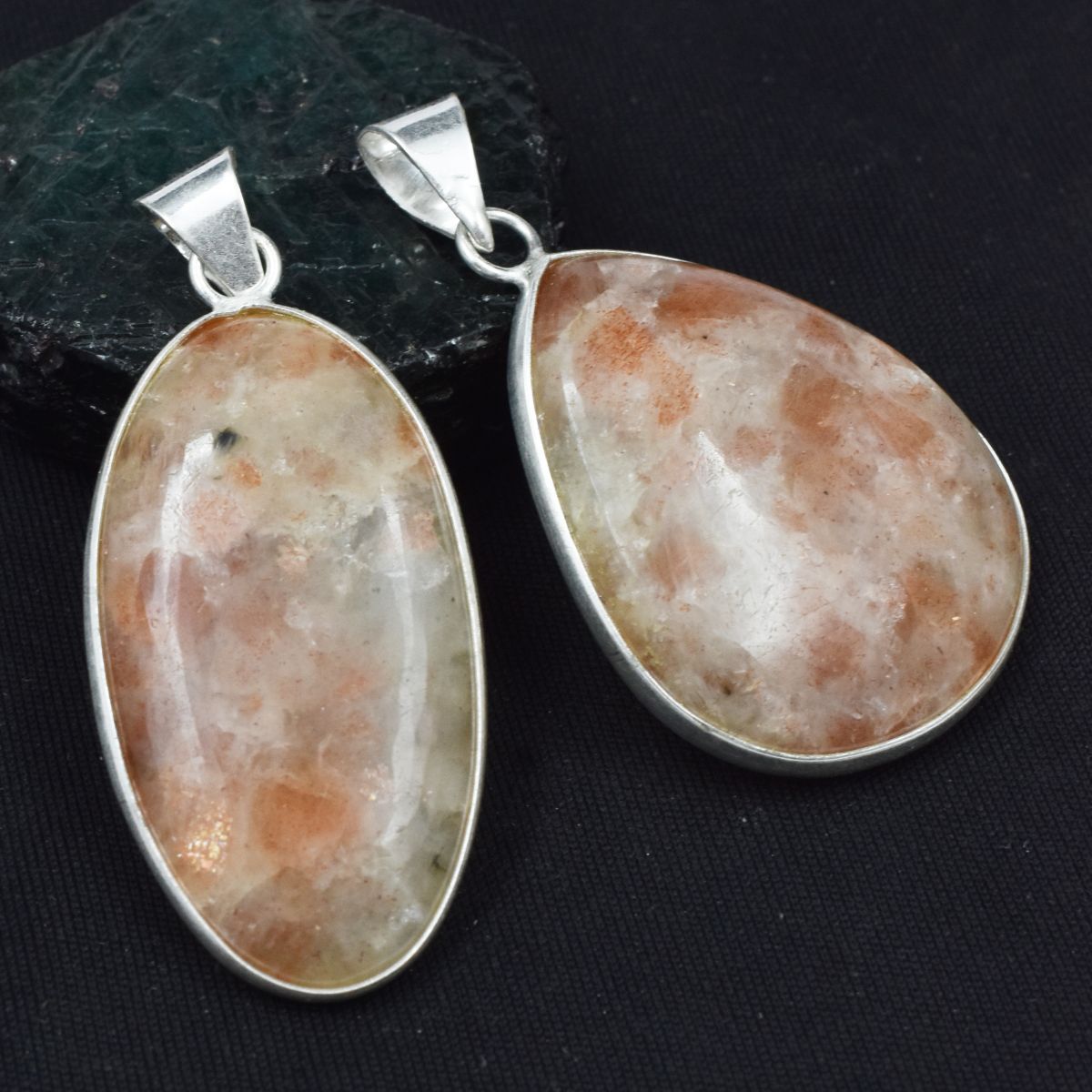 sunstone pendant for women