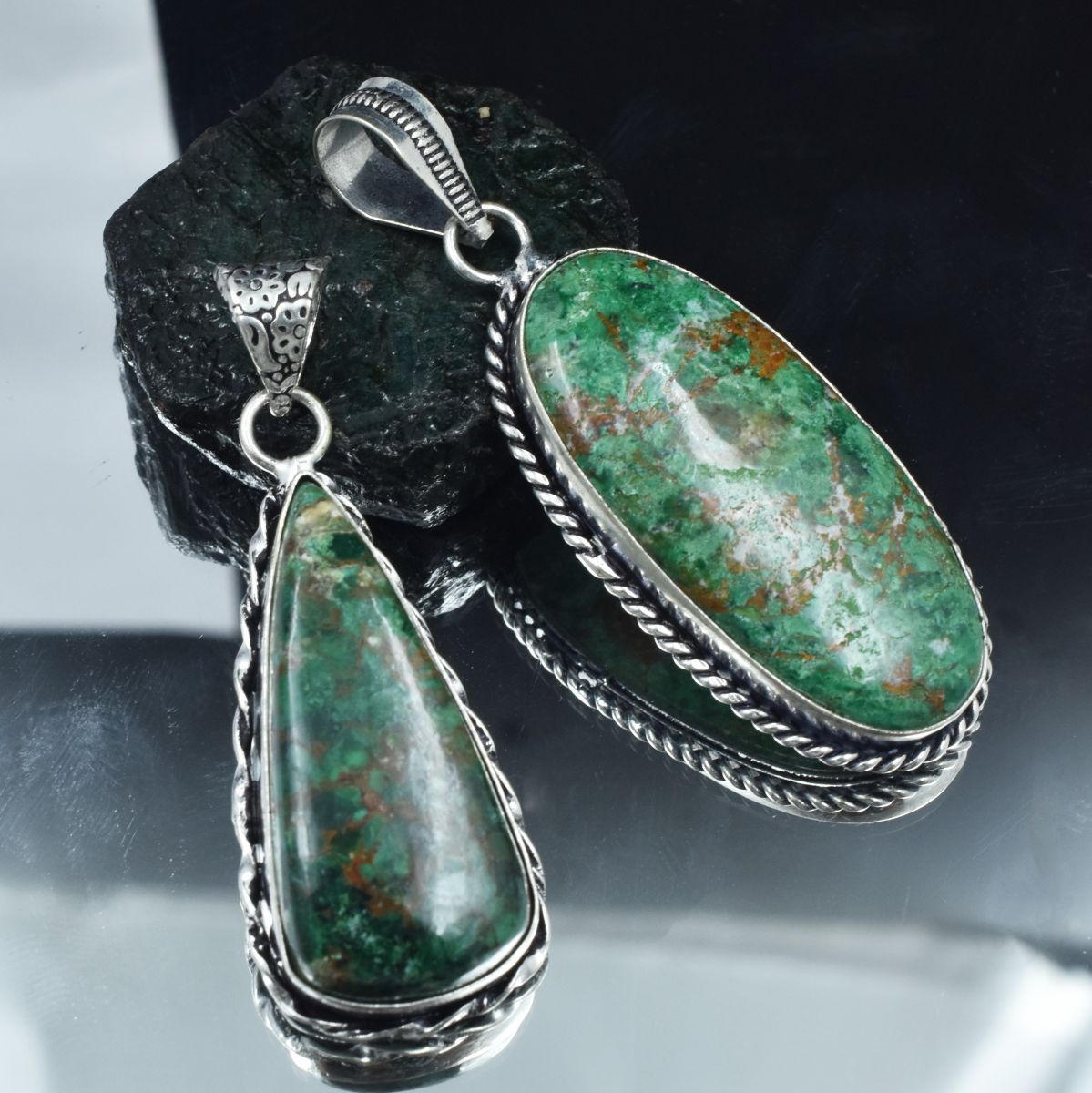 handmade gemstone pendant