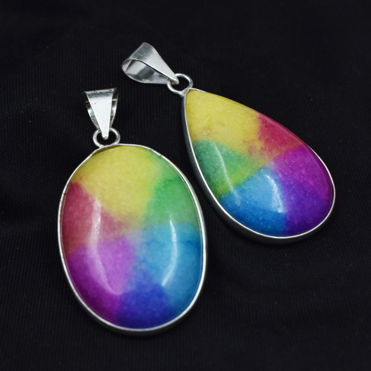 natural quartz pendant