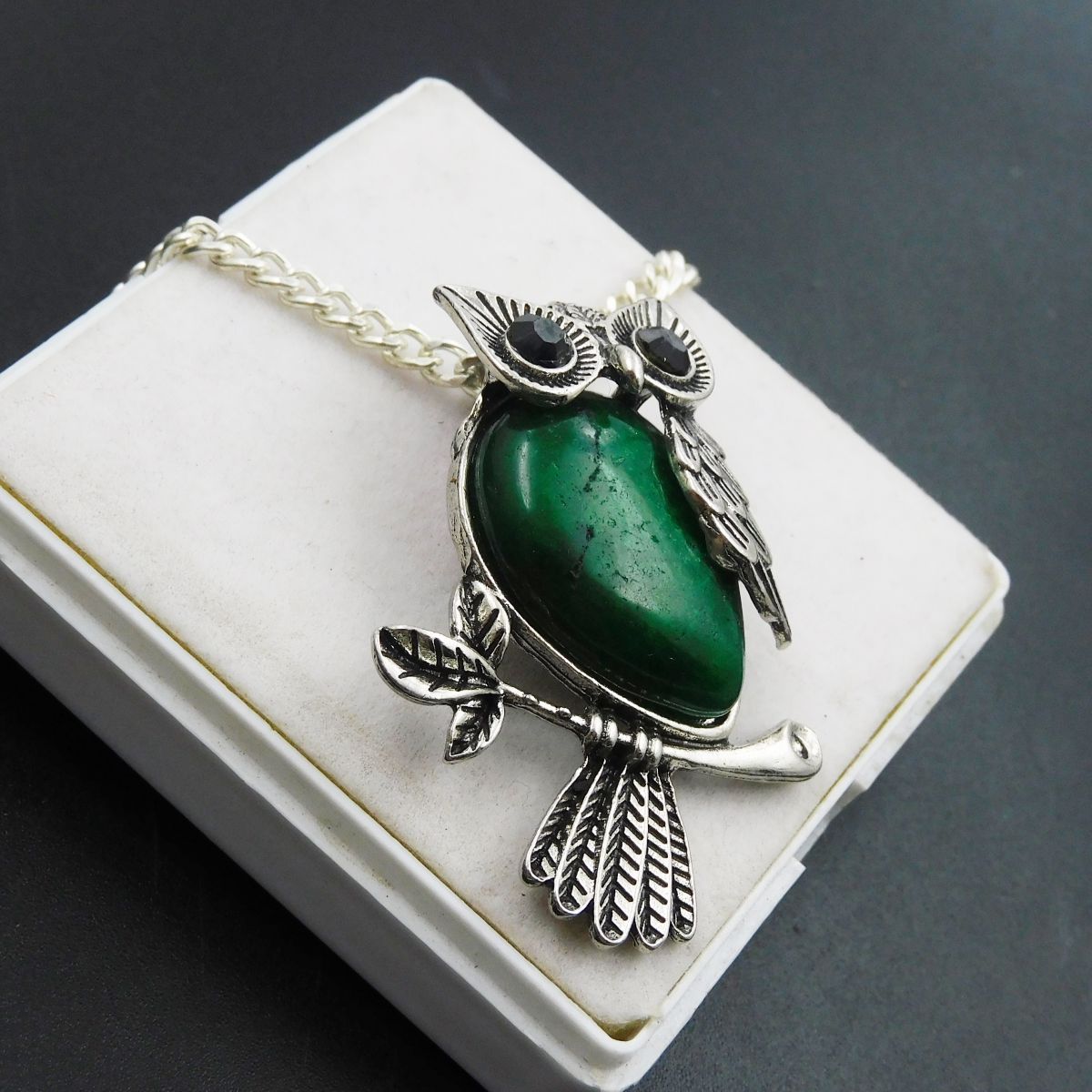 silver jade pendant India