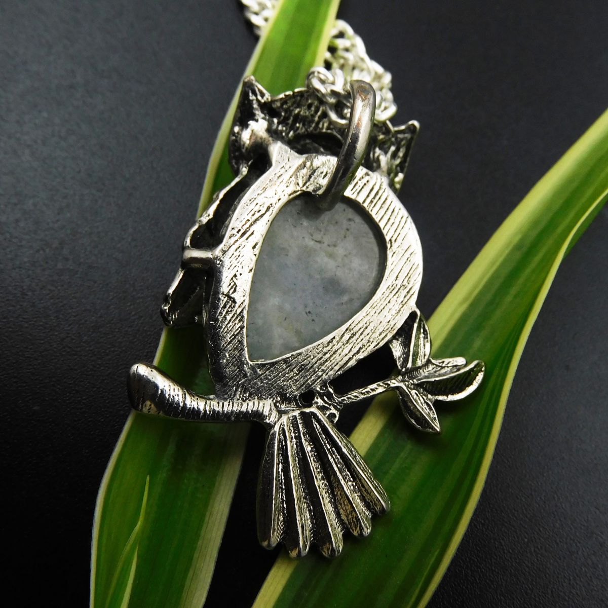silver quartz pendant India