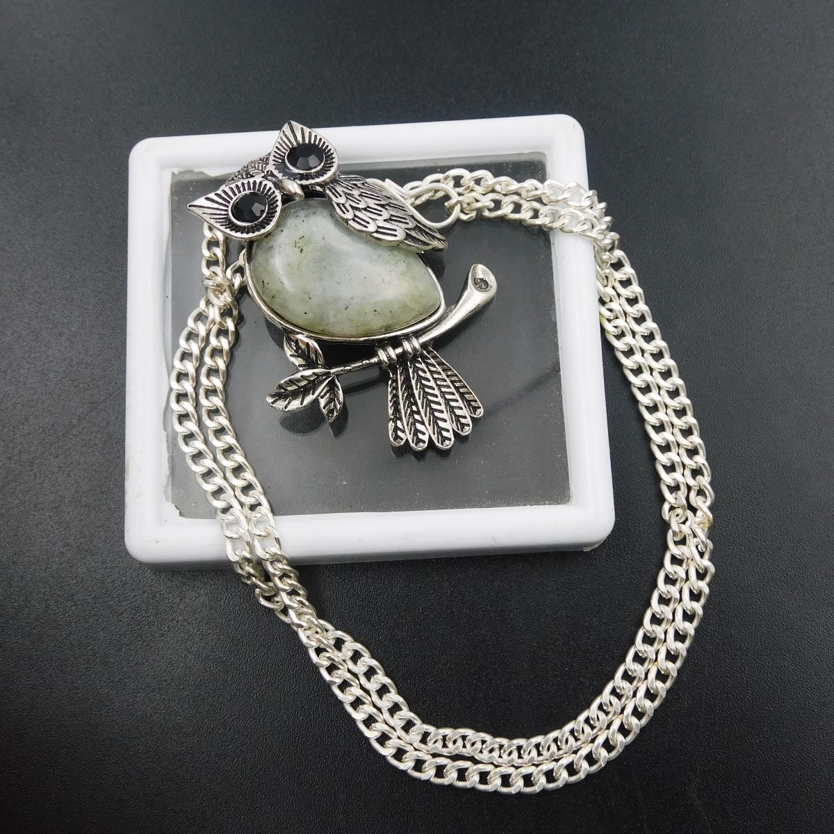 handmade quartz pendant