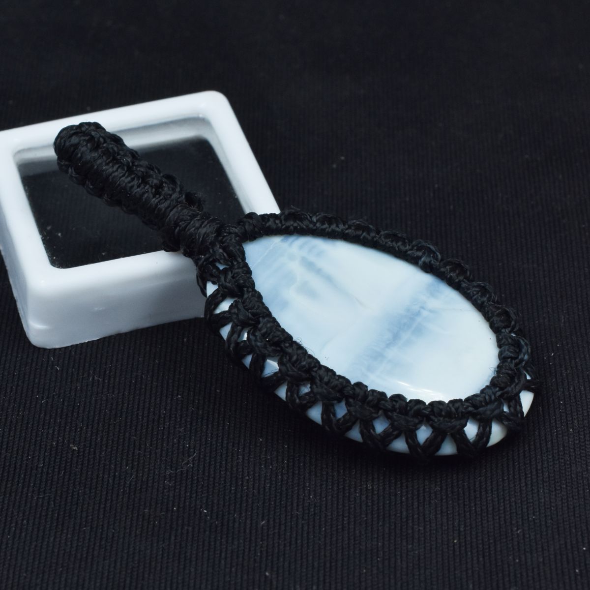 CERTIFIED Natural Blue Opal 34.25 Ct Pendant Pear Cut Loose  Gemstone