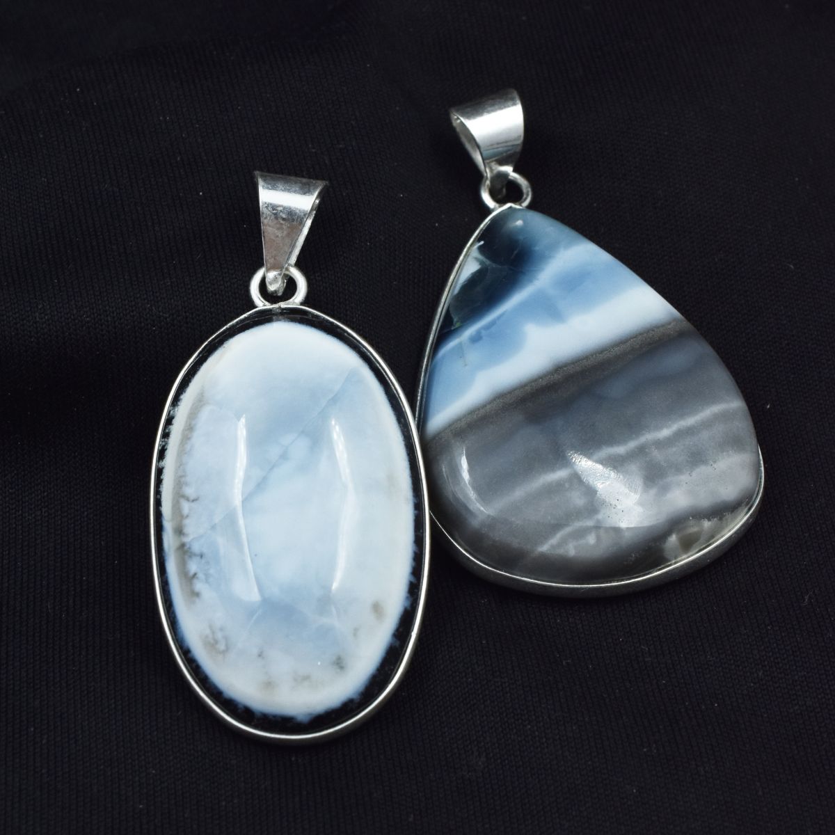 144.80 Ct Natural Opal Pendant Oval-Pear CERTIFIED Silver Pendant 925 Sterling