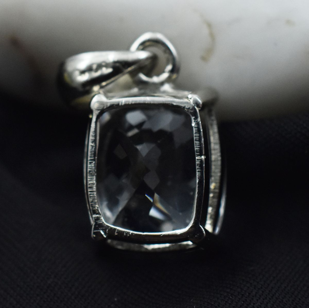 handmade sapphire pendant