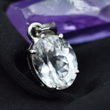 natural sapphire pendant