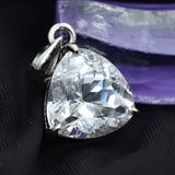 natural sapphire pendant