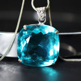 topaz pendant for women