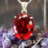 topaz pendant for women