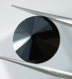 Synthetic Black Moissanite Round Shape 2 Ct Loose Gemstones