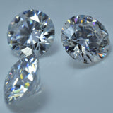 9 mm Synthetic Moissanite Loose VVSI D Color CERTIFIED Gemstone Round Cut