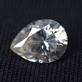 CERTIFIED Moissanite Pear Shape Loose Gemstone 5x7 MM VVS1 D Color 1 Pcs