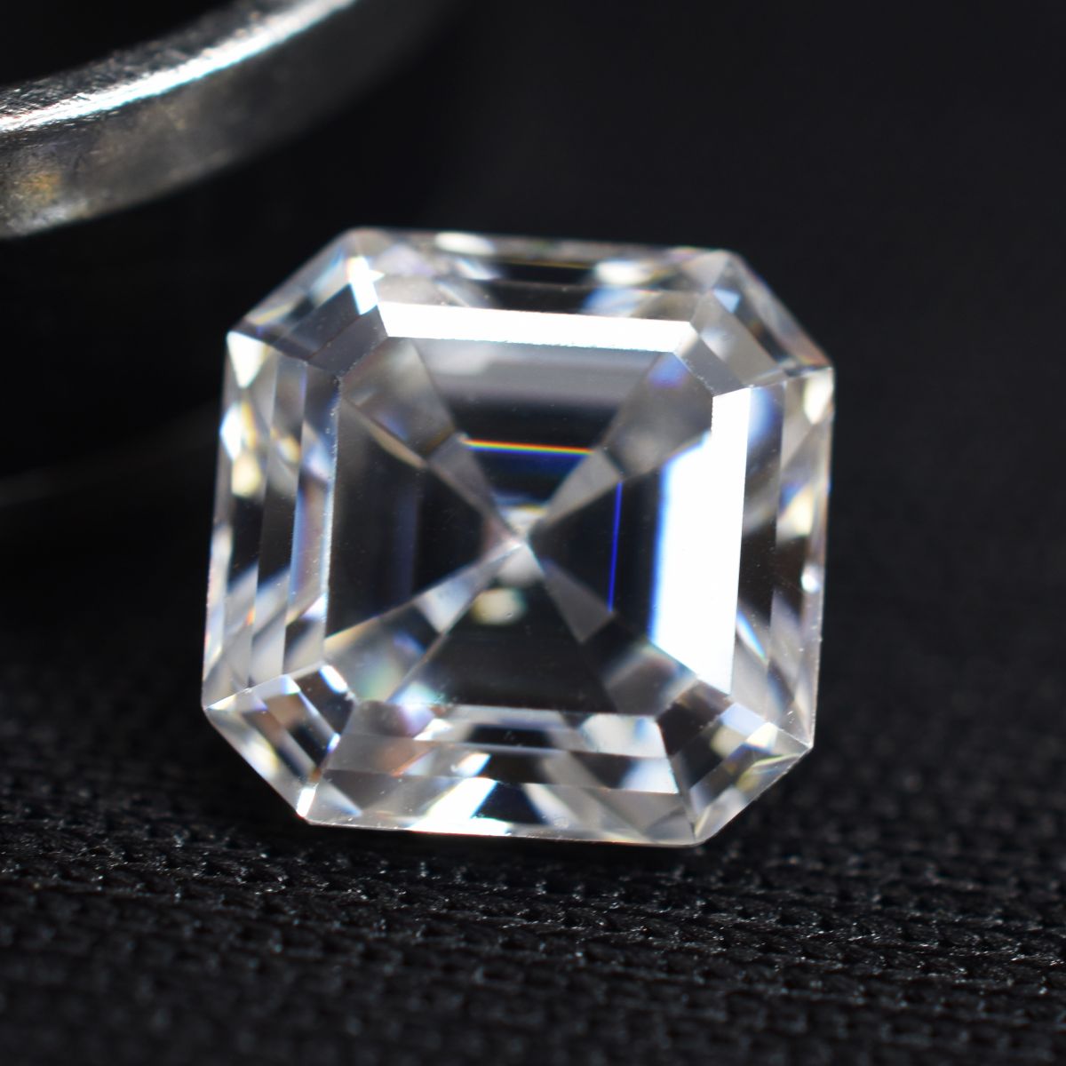 Synthetic Moissanite D Color CERTIFIED Loose Diamond 1 Pcs Square 3.5x3.5 MM
