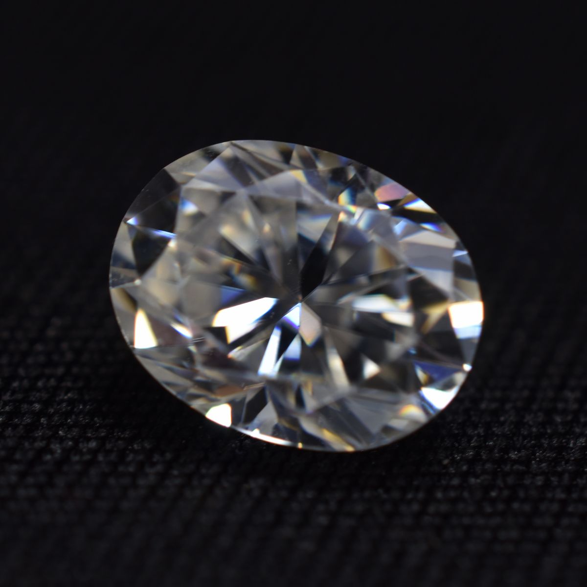 CERTIFIED 1 Pcs Moissanite Loose Gemstone 8x6 mm VVS1 D Color Oval Shape