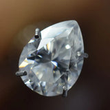 certified moissanite pair lab created gems