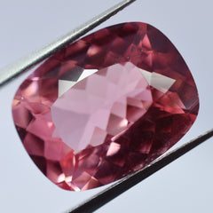 Natural Padparadscha Sapphire 11.80 Ct Cushion Loose Gemstone CERTIFIED AAA+