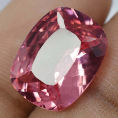 Natural Padparadscha Sapphire 11.80 Ct Cushion Loose Gemstone CERTIFIED AAA+