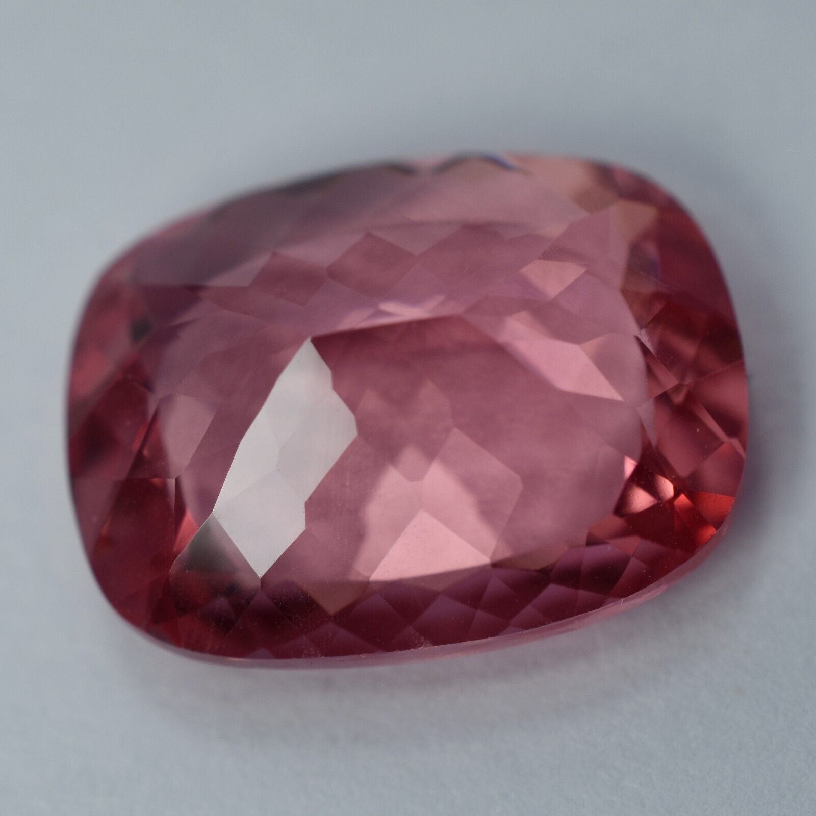 Natural Padparadscha Sapphire 11.80 Ct Cushion Loose Gemstone CERTIFIED AAA+