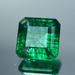 10.05 Ct Natural COLOMBIAN Green EMERALD Emerald Cut CERTIFIED Loose Gemstone