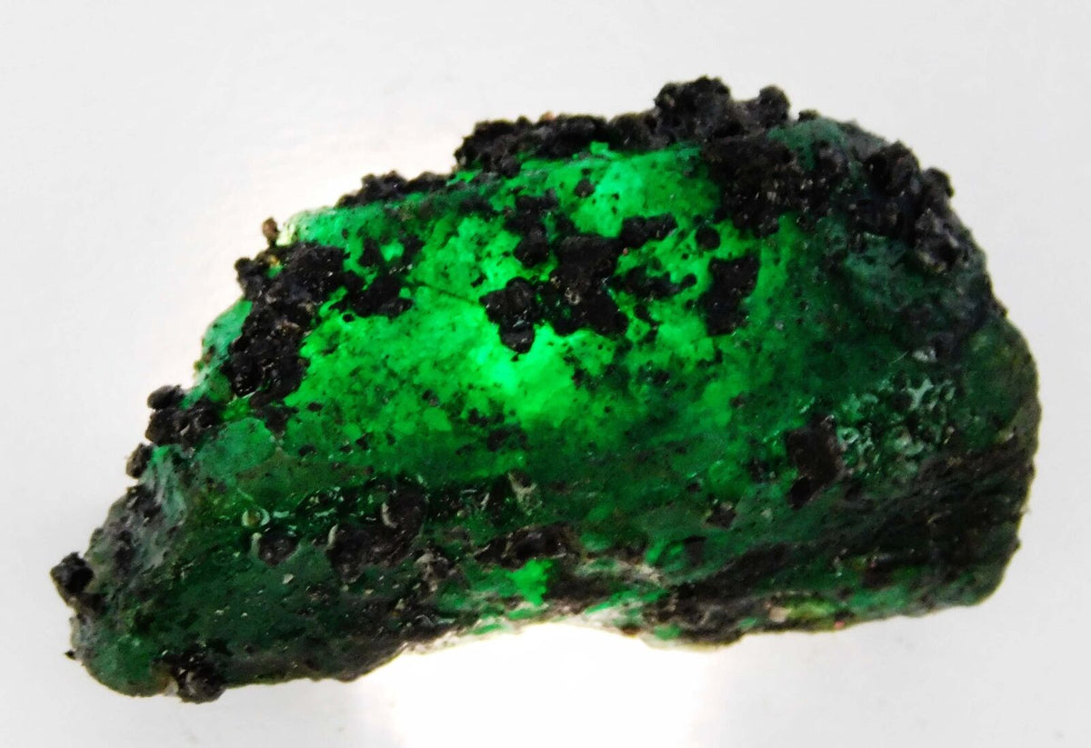 NATURAL Zambia Green EMERALD Uncut Rough 108 Ct CERTIFIED Loose Gemstone