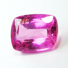 Natural Tourmaline Precious Pink Cushion Shape 9.00 Ct Loose Gemstones Free Ship