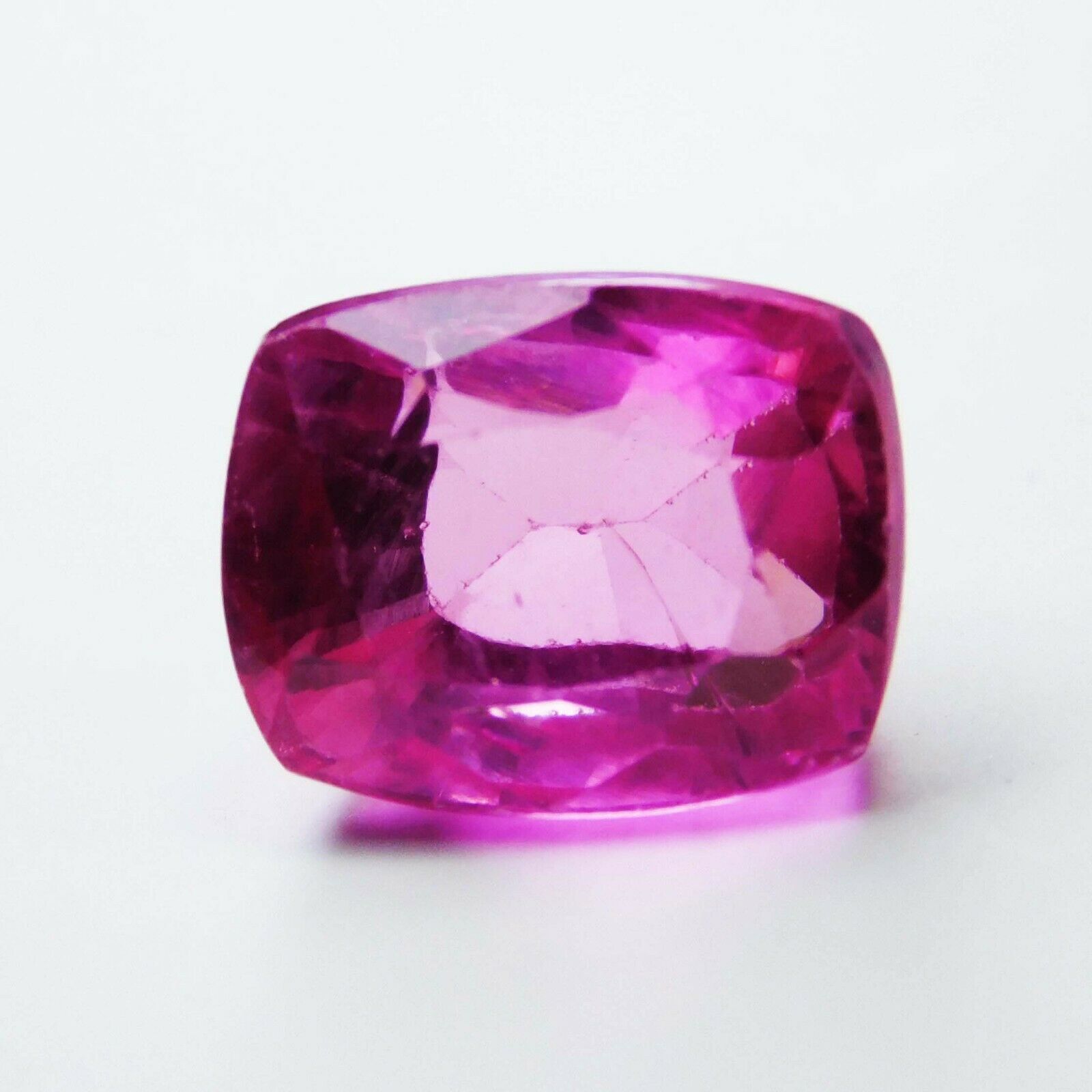 A+ Quality Natural Precious Pink Tourmaline Cushion Shape 7.30 Ct Loose Gemstone