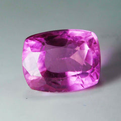 A+ Quality Natural Precious Pink Tourmaline Cushion Shape 7.30 Ct Loose Gemstone