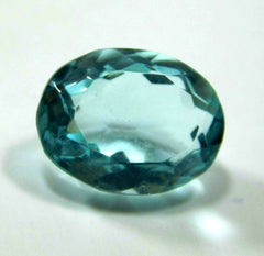 Natural Aquamarine Blue Oval Cut 6.20 ct Certified Loose Gemstones Free Shipping