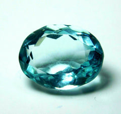 Natural Aquamarine Blue Oval Cut 6.20 ct Certified Loose Gemstones Free Shipping