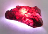 CERTIFIED 50.35 Ct Natural RED Garnet Uncut Raw ROUGH Huge Size Loose Gemstone