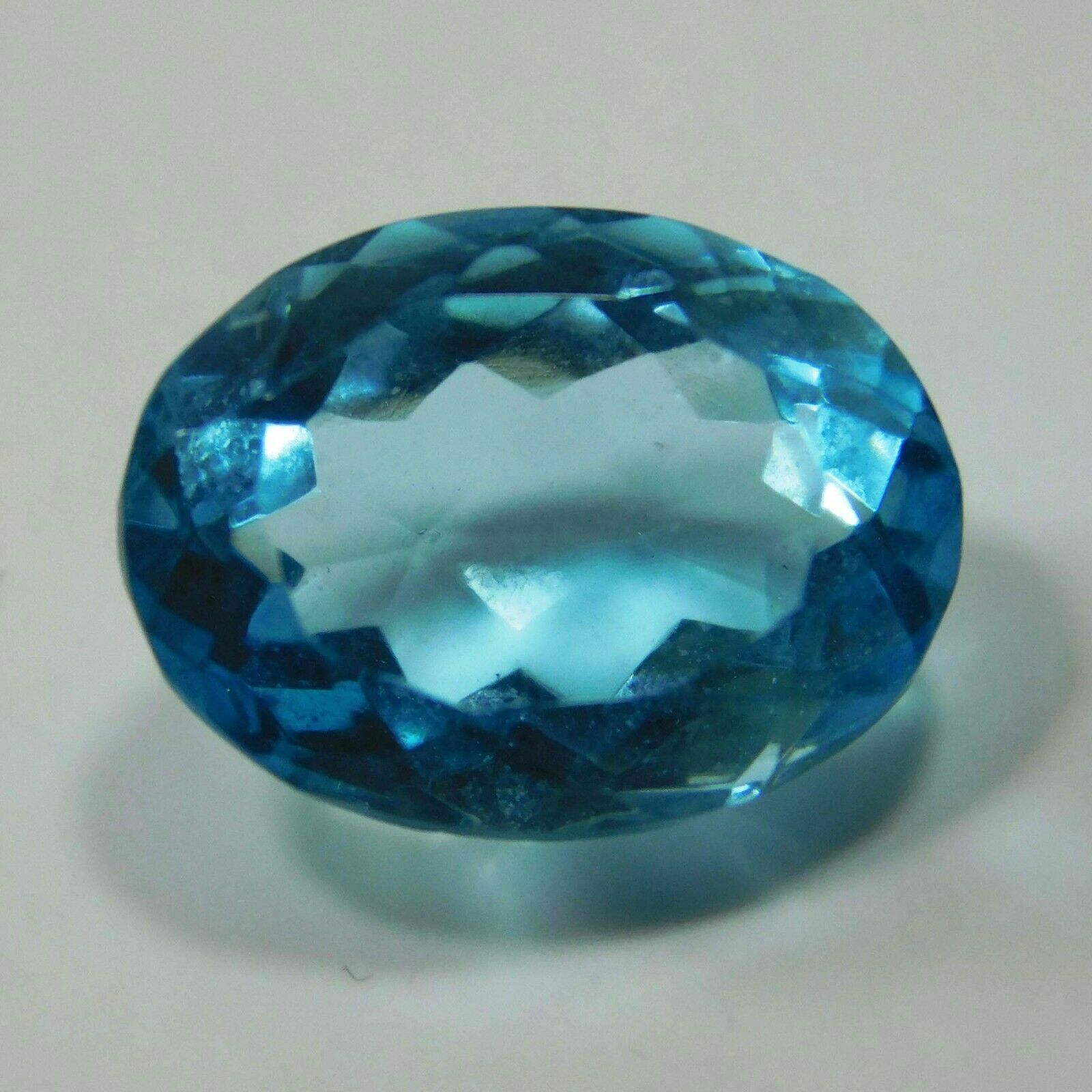 8.80 Ct Natural Oval Shape Ocean Blue Aquamarine CERTIFIED Loose Gemstone A++