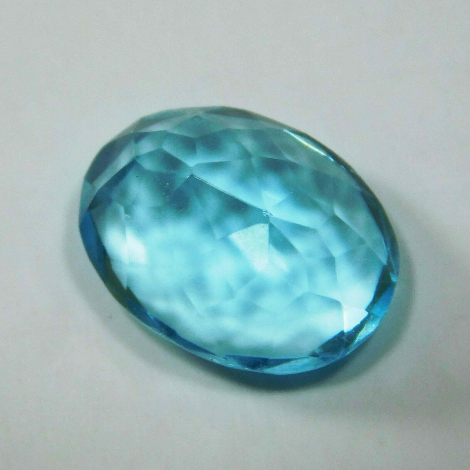 8.80 Ct Natural Oval Shape Ocean Blue Aquamarine CERTIFIED Loose Gemstone A++