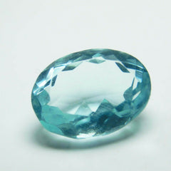 Natural Blue Aquamarine CERTIFIED Oval Shape 6.50 Carat Loose Gemstones