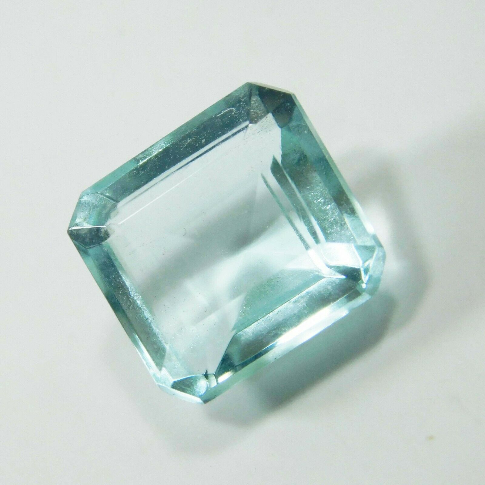 Natural Blue Amazing Aquamarine Square Shape CERTIFIED 5.30 Ct Loose Gemstones.