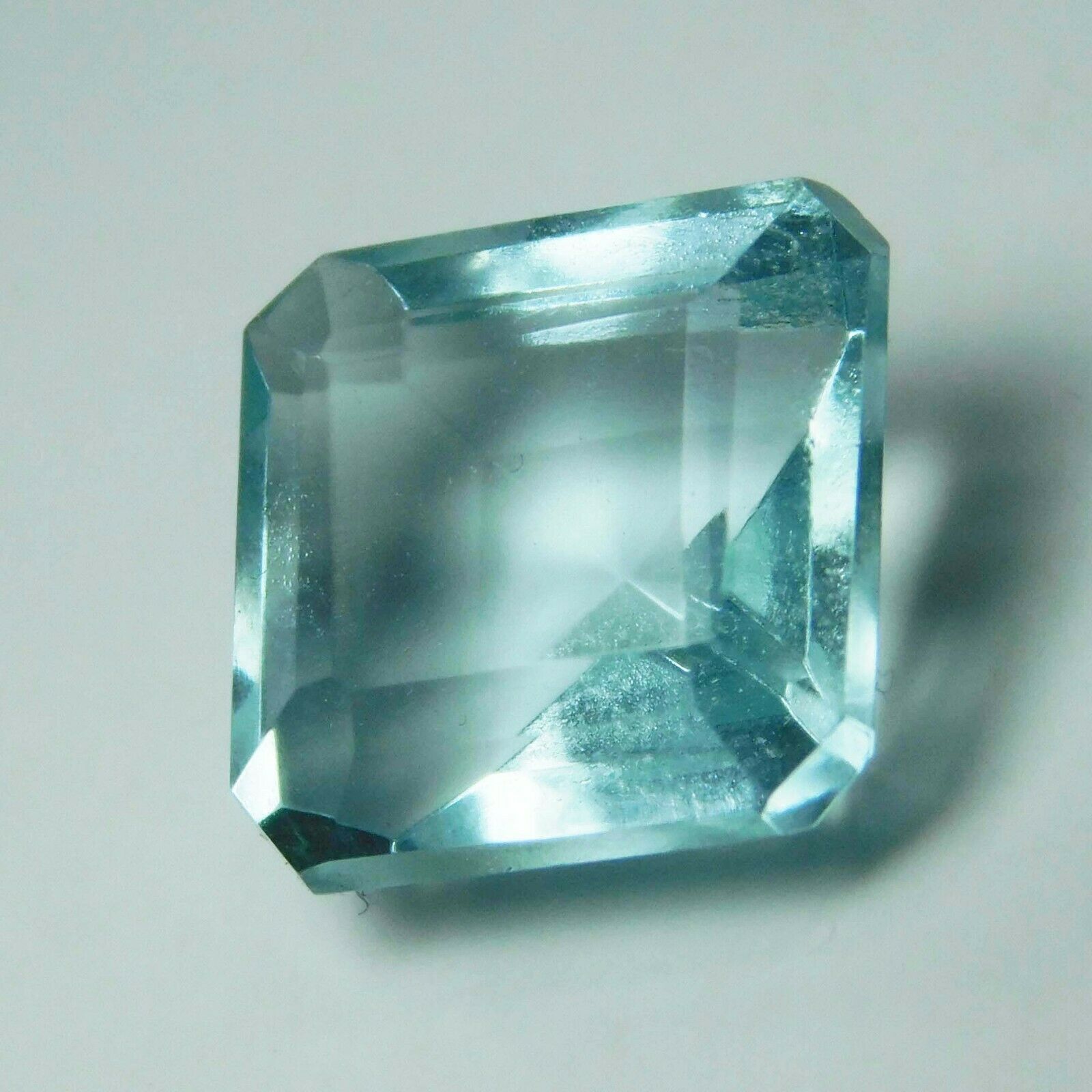 Natural Blue Amazing Aquamarine Square Shape CERTIFIED 5.30 Ct Loose Gemstones.