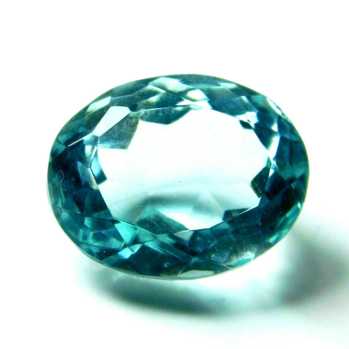 9.55 Ct Natural Oval Shape Ocean Blue Aquamarine CERTIFIED  Loose Gemstone A++