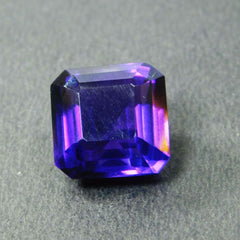 8 Ct Natural Amethyst Loose Gemstone Purple Square Certified Brazilian Gems