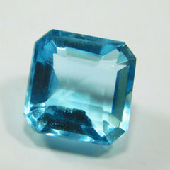 Natural Aquamarine Blue Square Cut 5 ct Certified excellent Loose Gemstones