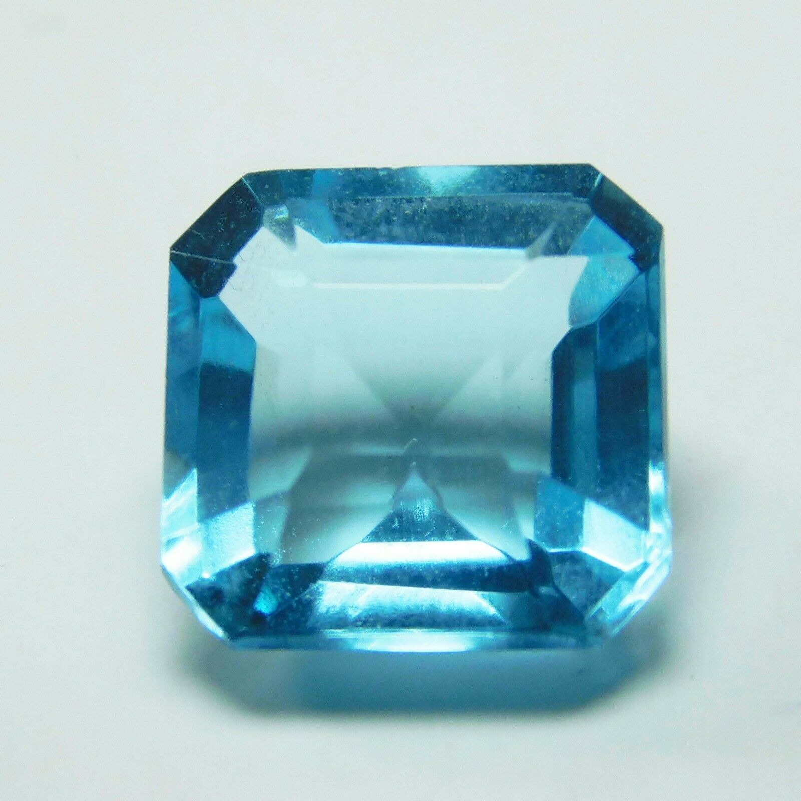 Natural Aquamarine Blue Square Cut 5 ct Certified excellent Loose Gemstones