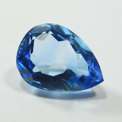 7.85 CARAT A++ Natural Aquamarine Loose Gemstone Rare  Blue Pear Shape certified