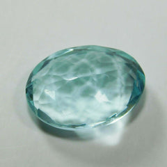 6 Ct Natural Oval Shape Ocean Blue Aquamarine Certified Loose Gemstone A++