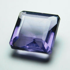 AAA+  Purple Amethyst 7.75 Ct Certified Square Quality Gemstone