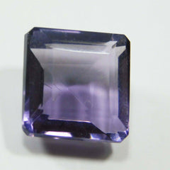 AAA+  Purple Amethyst 7.75 Ct Certified Square Quality Gemstone