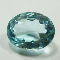 9 Ct Natural Oval Shape Ocean Blue Aquamarine Certified Loose Gemstone A++