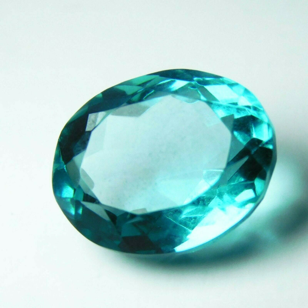 9 Ct Natural Oval Cut Ocean Blue Aquamarine Certified Loose Gemstone A++