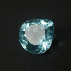 7 ct A++ Natural Aquamarine Blue Pear Cut Certified Loose Gemstone Free Ship