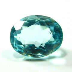 6.05 ct Natural Rare Aquamarine Blue Oval Certified Gemstone