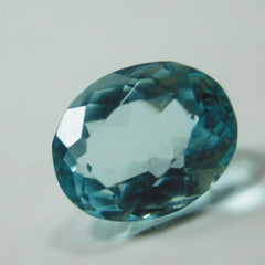 6.05 ct Natural Rare Aquamarine Blue Oval Certified Gemstone