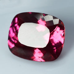 13.45 Ct NATURAL Sapphire CUSHION SHAPE Loose Gemstone Padparadscha CERTIFIED