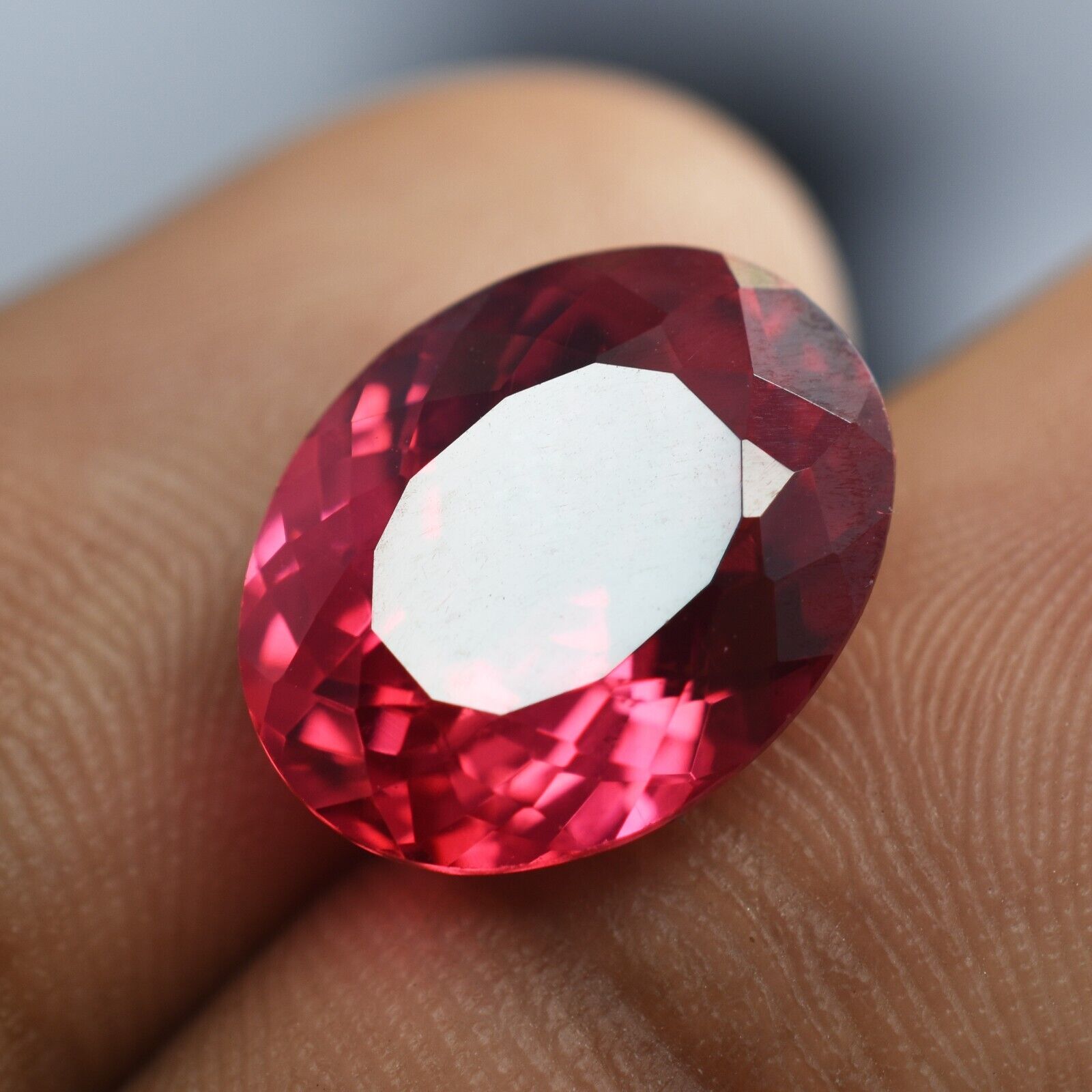 8.05 Ct Natural Sapphire Oval Shape CERTIFIED Loose Gemstone Padparadscha